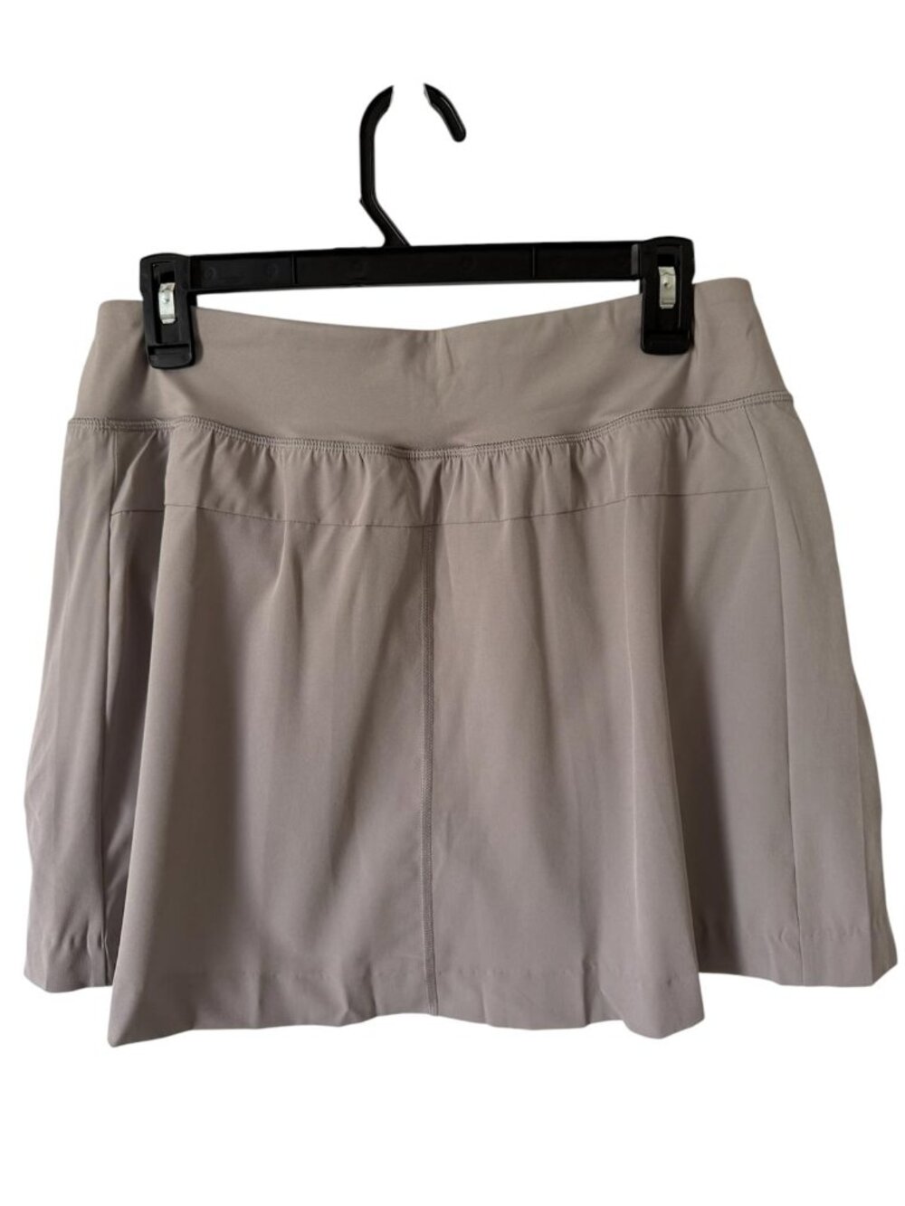 NWT Gray 90 Degrees By Reflex Size Large Slit Skort - Picture 2 of 7